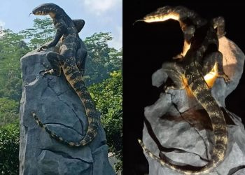 Patung Biawak di Wonosobo Resmi Dapat Hak Cipta dari Kemenkum
