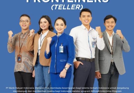 Kesempatan Emas! BRI Buka Lowongan Frontliners di Sungai Penuh, Pendaftaran Sampai 28 April 2025