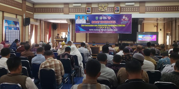 Pemkot Sungai Penuh Gelar Rakor Stunting 2025