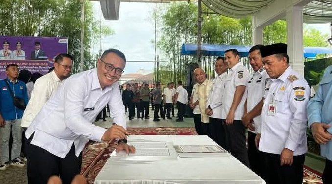 Hadiri Rakor Koperasi Merah Putih, Wako Alfin Tegaskan Komitmen Dukung Program Strategis Presiden