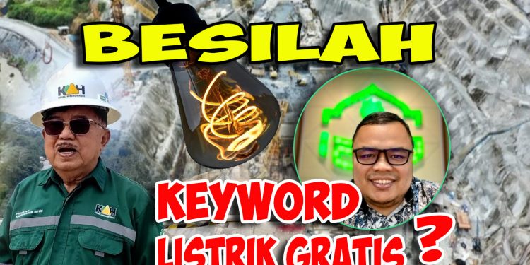 “BESILAH” Alasan Listrik Gratis Untuk Masyarakat Kerinci dari PLTA?