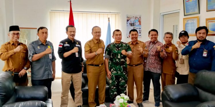 Dukung Swasembada Pangan, Wabup Murison Terima Kunjungan Satgas Swasembada Pangan Mabes TNI AD