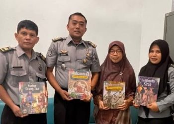 SNC Wakafkan Buku “Muhammad Teladan Utama” Untuk Warga Binaan Rutan Sungai Penuh