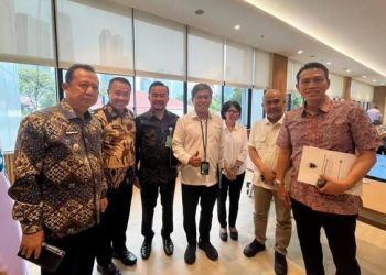 Temui Menkes RI, Wako Alfin Perjuangkan Pengembangan RSUD MHA Thalib & RS H. Bakri