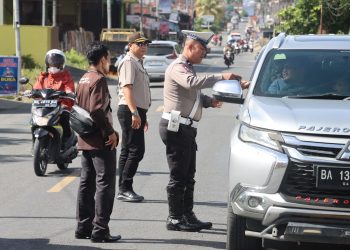 Razia & Sosialisasi Pajak Kendaraan di Kerinci, Puluhan Wajib Pajak Tertib di Tempat