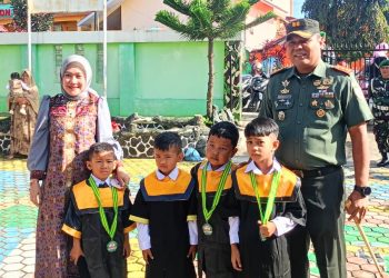Hadiri Pelepasan TK Kartika II-24, Dandim 0417/Kerinci: Dorong Anak Jadi Pemimpin Masa Depan