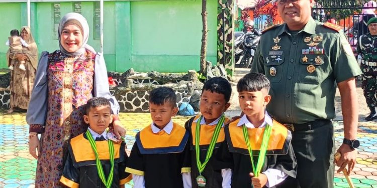 Hadiri Pelepasan TK Kartika II-24, Dandim 0417/Kerinci: Dorong Anak Jadi Pemimpin Masa Depan