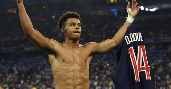 Profil Desire Doue, Pemain yang Antar PSG ke Puncak Eropa