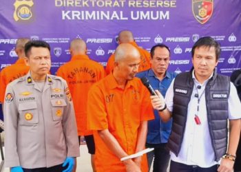 Sindikat Penggelapan Motor Dibongkar, Ditreskrimum Polda Jambi Bekuk Otak Pelaku dan 3 Penadah