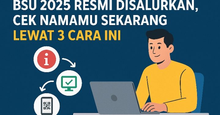 Cair Mulai Hari Ini, BSU 2025 Resmi Disalurkan, Cek Namamu Sekarang Lewat 3 Cara Ini
