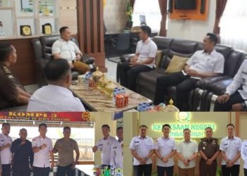Perkuat Sinergi Antar Lembaga, Kepala Rutan Sungai Penuh Kunjungi Kejaksaan dan Brimob Kerinci