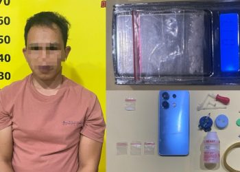 Telan Sabu Saat Digerebek, Pria Punai Merindu Dibekuk Polisi di Rumah Kosong