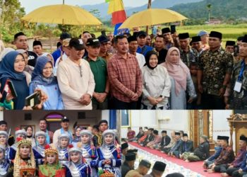 Warga Sungai Kuning Tagih Janji Perbaikan Jalan Ke Bupati Monadi