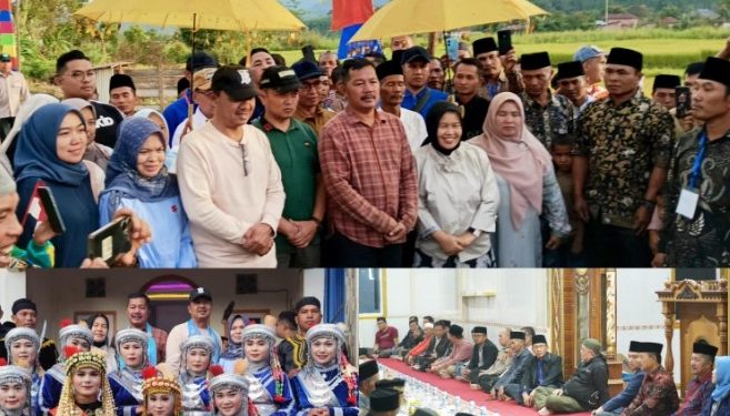 Warga Sungai Kuning Tagih Janji Perbaikan Jalan Ke Bupati Monadi
