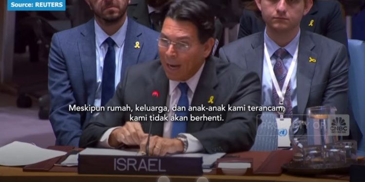 Dubes Israel di PBB: Kami Tak Akan Berhenti Serang Iran, Teheran Balas Siaga Perang
