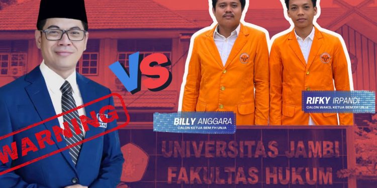 Billy-Irpan Vs Politisi partai PAN di Pilgub FH UNJA, Siapa Menang?