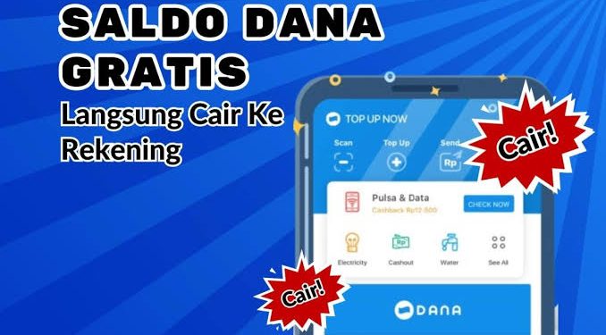 Ramai Saldo DANA Gratis 9 Juni 2025, Cek Link Dana Kaget yang Masih Bisa Diklaim Hari Ini