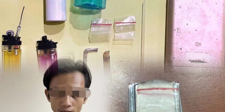 Satresnarkoba Polres Kerinci Tangkap Pengedar Shabu, Terungkap Transaksi Lewat Aplikasi DANA