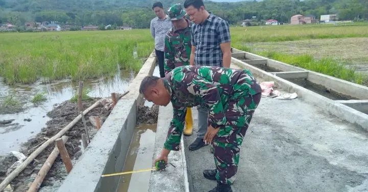Dandim Kerinci Tinjau Program OPLA di Tiga Koramil