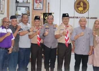 Pererat Sinergi Pramuka, Wabup Kerinci Audiensi Bersama Kwarda Jambi