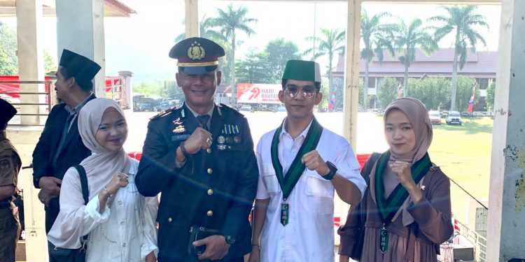 HMI Cabang Kerinci-Sungai Penuh Hadiri HUT Bhayangkara: Momentum Evaluasi dan Kolaborasi Membangun Keamanan Daerah