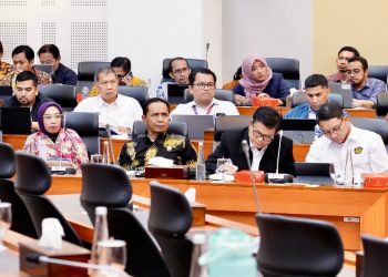 Rapat Bersama Badan Anggaran DPR RI, Sekjen Kementerian ATR/BPN Optimis Ada Peningkatan PNBP pada 2026