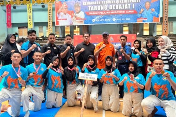 8 Atlet, 8 Medali, Kodrat Sungai Penuh Menggila di Jambi