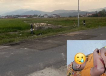 Galian Proyek di Ruas Jalan Hiang – Sebukar Telan Korban