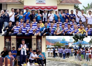 Bupati Monadi Lepas Tim Soeratin Cup U-13 & U-15 Kerinci