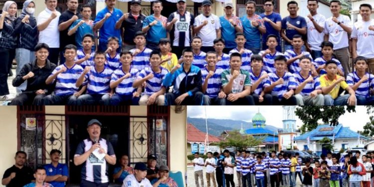 Bupati Monadi Lepas Tim Soeratin Cup U-13 & U-15 Kerinci