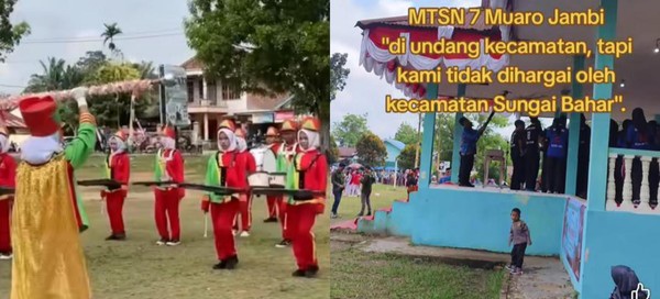 Drumband Siswa Jambi Batal Tampil, Ada Apa?