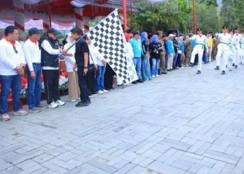 DPRD Kota Sungai Penuh Hadiri Pawai Barisan Indah HUT RI ke-80