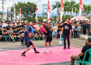 Kodim Kerinci Gelar Merdeka Fight Fun Glove Season 3