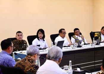 Wamen Ossy Laporkan Progres Pengadaan Tanah untuk Huntap Warga Terdampak Erupsi Gunung Lewotobi Laki-laki ke Menko PMK