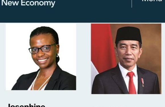 Jokowi Ditunjuk Jadi Penasihat Bloomberg New Economy