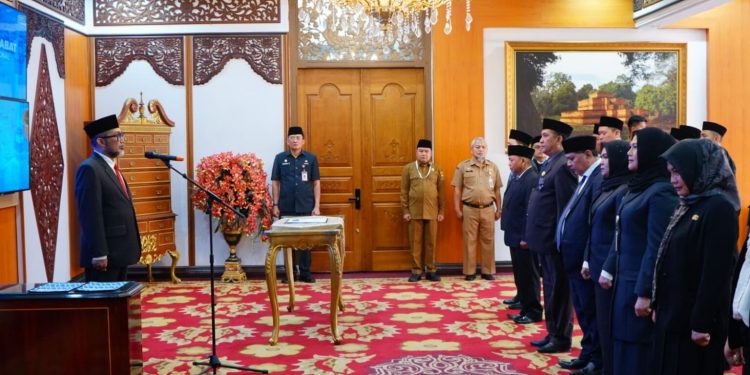 Sekda Sudirman Lantik Pejabat Baru Pemprov Jambi