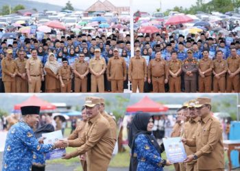 Bupati Monadi Serahkan SK ke 564 PPPK Formasi 2024 Tahap I dan II