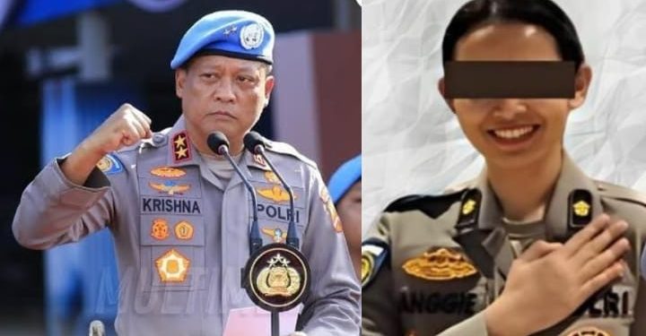 Sosok Kompol Anggraini Putri Terseret Skandal dengan Irjen Krishna Murti