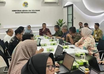 Wako Alfin Sambangi Kementerian ATR/ BPN, Perjuangkan Kota Sungai Penuh Jadi Pusat Kegiatan Wilayah