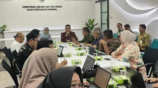 Wako Alfin Sambangi Kementerian ATR/ BPN, Perjuangkan Kota Sungai Penuh Jadi Pusat Kegiatan Wilayah