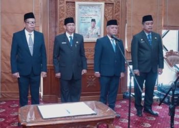 Ini Nama-nama Empat Pejabat Eselon II Pemprov Jambi Yang Dilantik