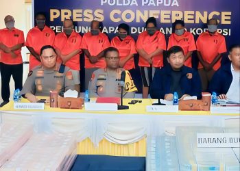 Polda Papua Ungkap Korupsi Dana Desa Rp168 Miliar, 9 Tersangka Ditangkap