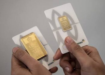 Harga Emas Antam Naik Jadi Rp2,21 Juta per Gram