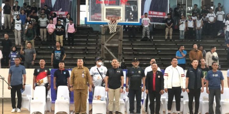 Buka Kejurprov Bola Basket 2025, Sekda Sudirman Dorong Lahirnya Bibit Unggul Menuju PON 2026