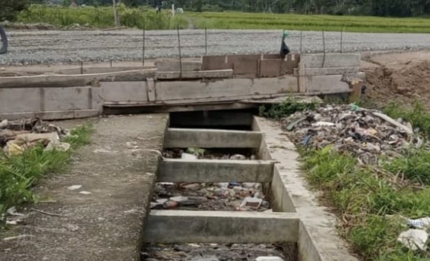 Irigasi di Jalan Proyek Bandara Depati Parbo di Keluhkan, Ratusan Hektare Sawah Tak Bisa Digarap