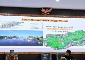 Kolam Retensi Griya Lingga Permai Bakal Jadi Wisata Baru di Kota Jambi