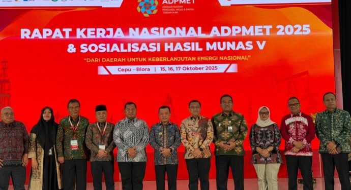 Gubernur Al Haris Buka Rakernas ADPMET, Jambi Mainkan Peran Penting Ketahanan Energi Nasional