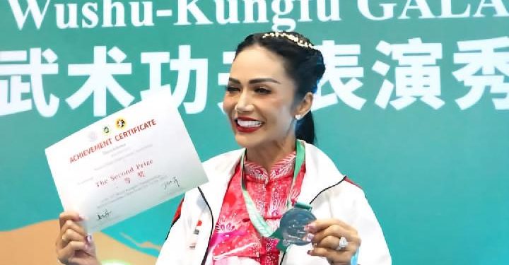 Krisdayanti Wakili Indonesia di Kejuaraan Wushu, Raih Prestasi Gemilang di Ajang Internasional