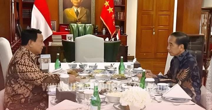 2 Jam Bertemu di Kertanegara, Prabowo dan Jokowi Bahas Apa?