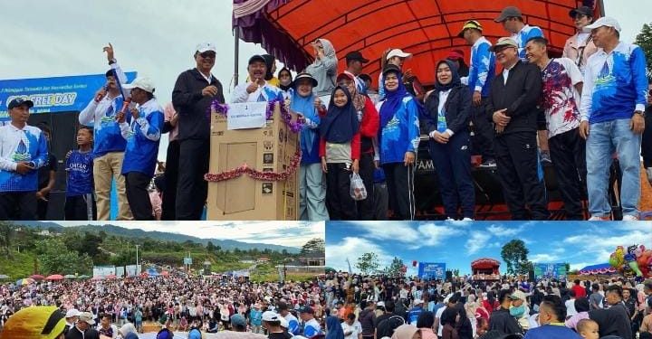 CFD Meriah, HUT ke-35 Tirta Sakti Ajak Warga Jaga Air Bersih
